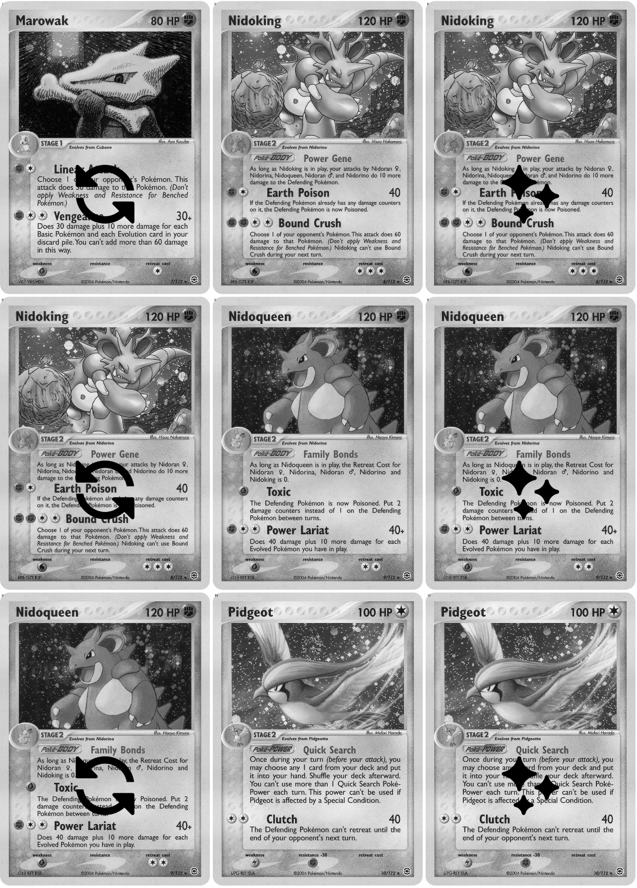 EX: FireRed & LeafGreen Printable Master and Complete Set Binder Placeholders + Checklist (Digital Download)