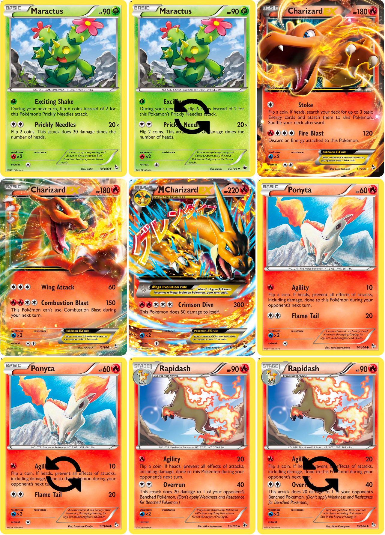 XY: Flashfire Promos Printable Master Set Binder Placeholders + Checklist (Digital Download)