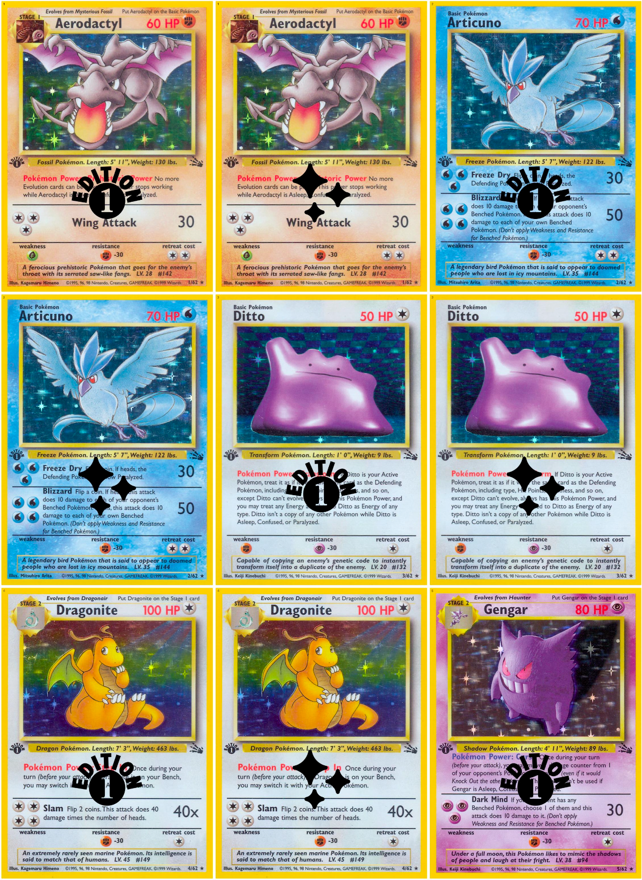 Base: Fossil Printable Master and Complete Set Binder Placeholders + Checklist (Digital Download)