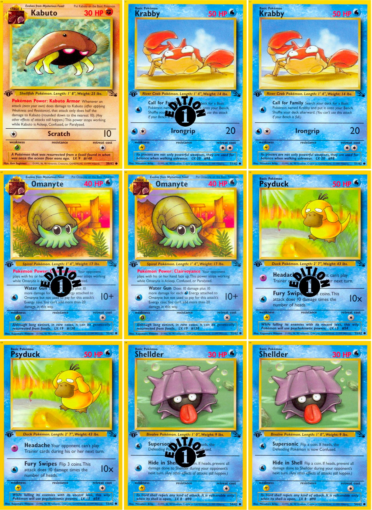 Base: Fossil Printable Master and Complete Set Binder Placeholders + Checklist (Digital Download)