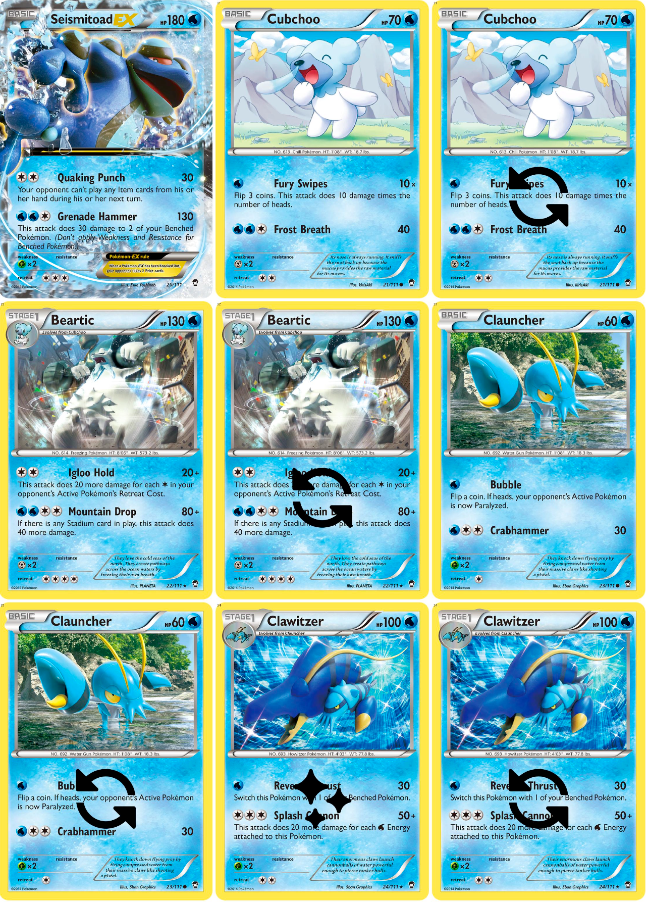 XY: Furious Fists Printable Master and Complete Set Binder Placeholders + Checklist (Digital Download)