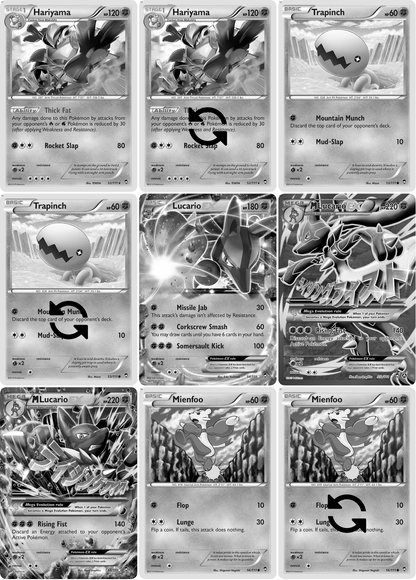 XY: Furious Fists Printable Master and Complete Set Binder Placeholders + Checklist (Digital Download)