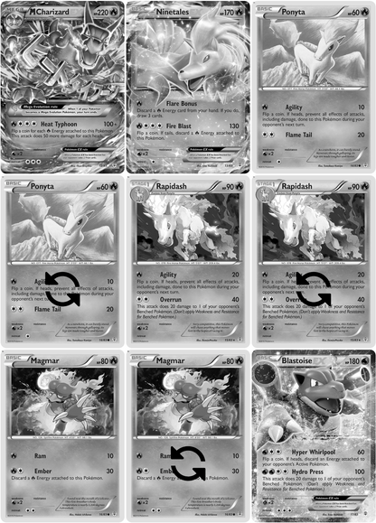 XY: Generations Printable Master and Complete Set Binder Placeholders + Checklist (Digital Download)