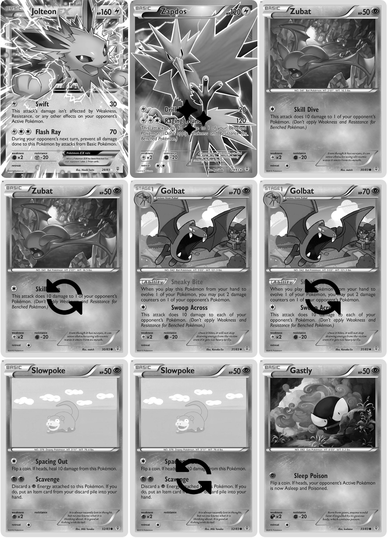 XY: Generations Printable Master and Complete Set Binder Placeholders + Checklist (Digital Download)