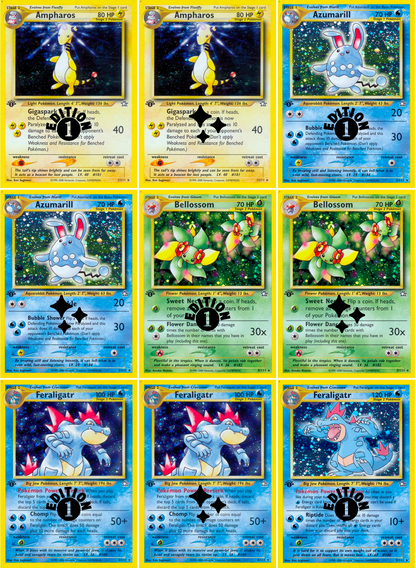 Neo: Genesis Printable Master and Complete Set Binder Placeholders + Checklist (Digital Download)