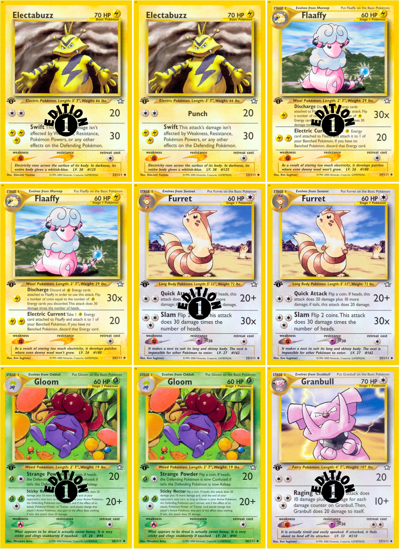 Neo: Genesis Printable Master and Complete Set Binder Placeholders + Checklist (Digital Download)