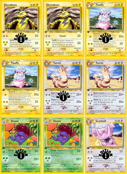 Neo: Genesis Printable Master and Complete Set Binder Placeholders + Checklist (Digital Download)