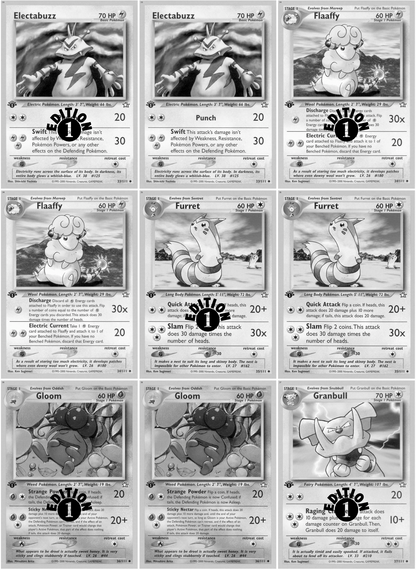 Neo: Genesis Printable Master and Complete Set Binder Placeholders + Checklist (Digital Download)