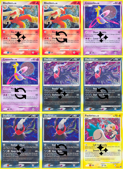 Diamond & Pearl: Great Encounters Printable Master and Complete Set Binder Placeholders + Checklist (Digital Download)