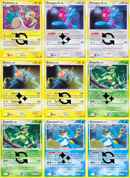 Diamond & Pearl: Great Encounters Printable Master and Complete Set Binder Placeholders + Checklist (Digital Download)