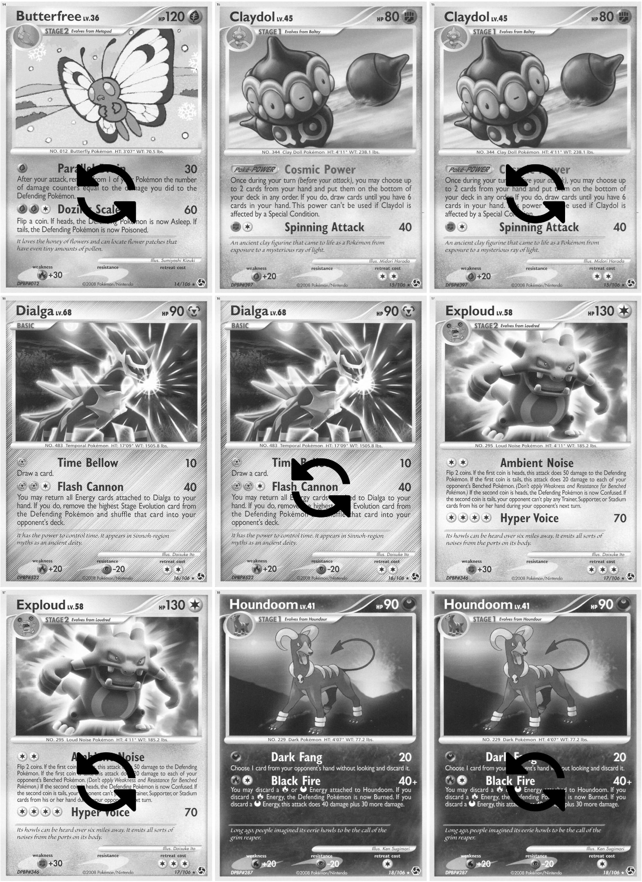 Diamond & Pearl: Great Encounters Printable Master and Complete Set Binder Placeholders + Checklist (Digital Download)