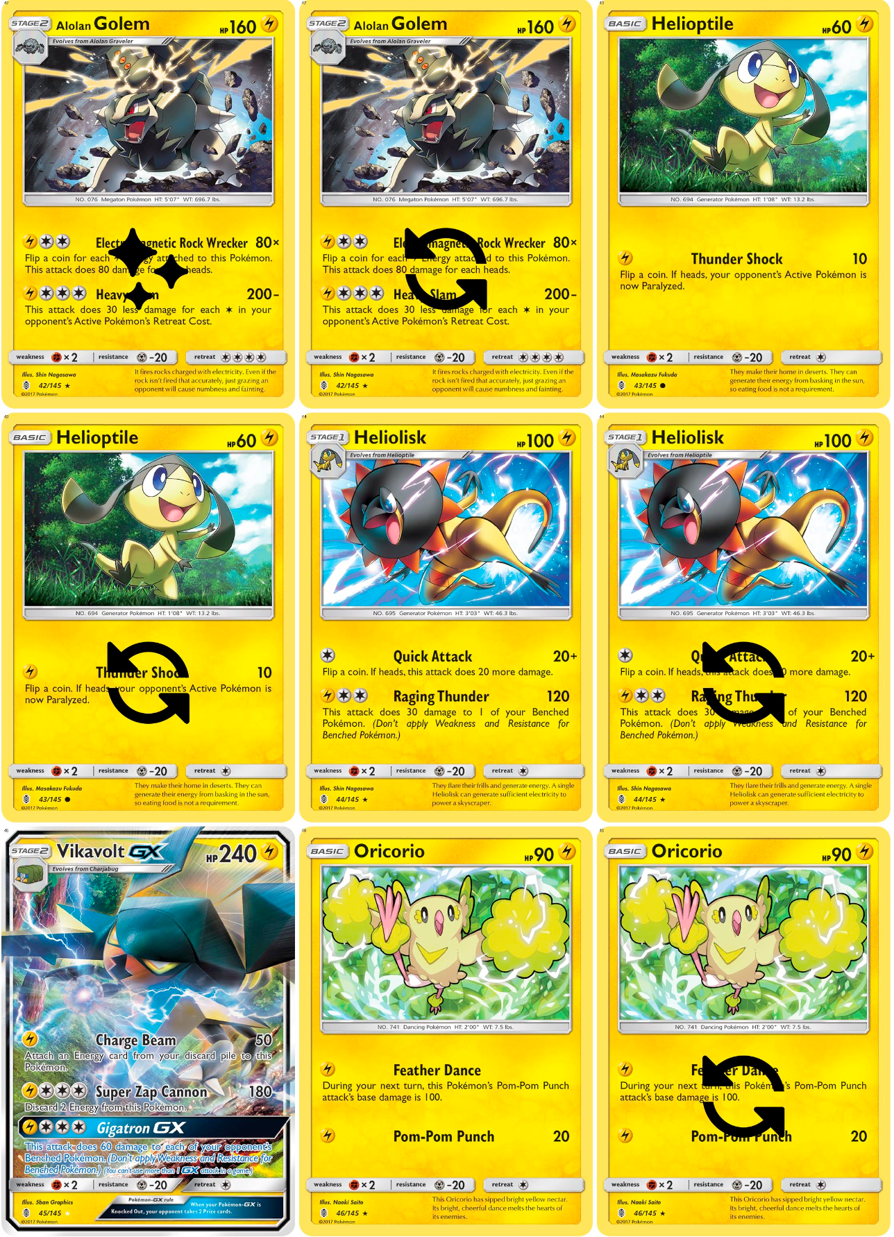 Sun & Moon: Guardians Rising Printable Master and Complete Set Binder Placeholders  + Checklist (Digital Download)