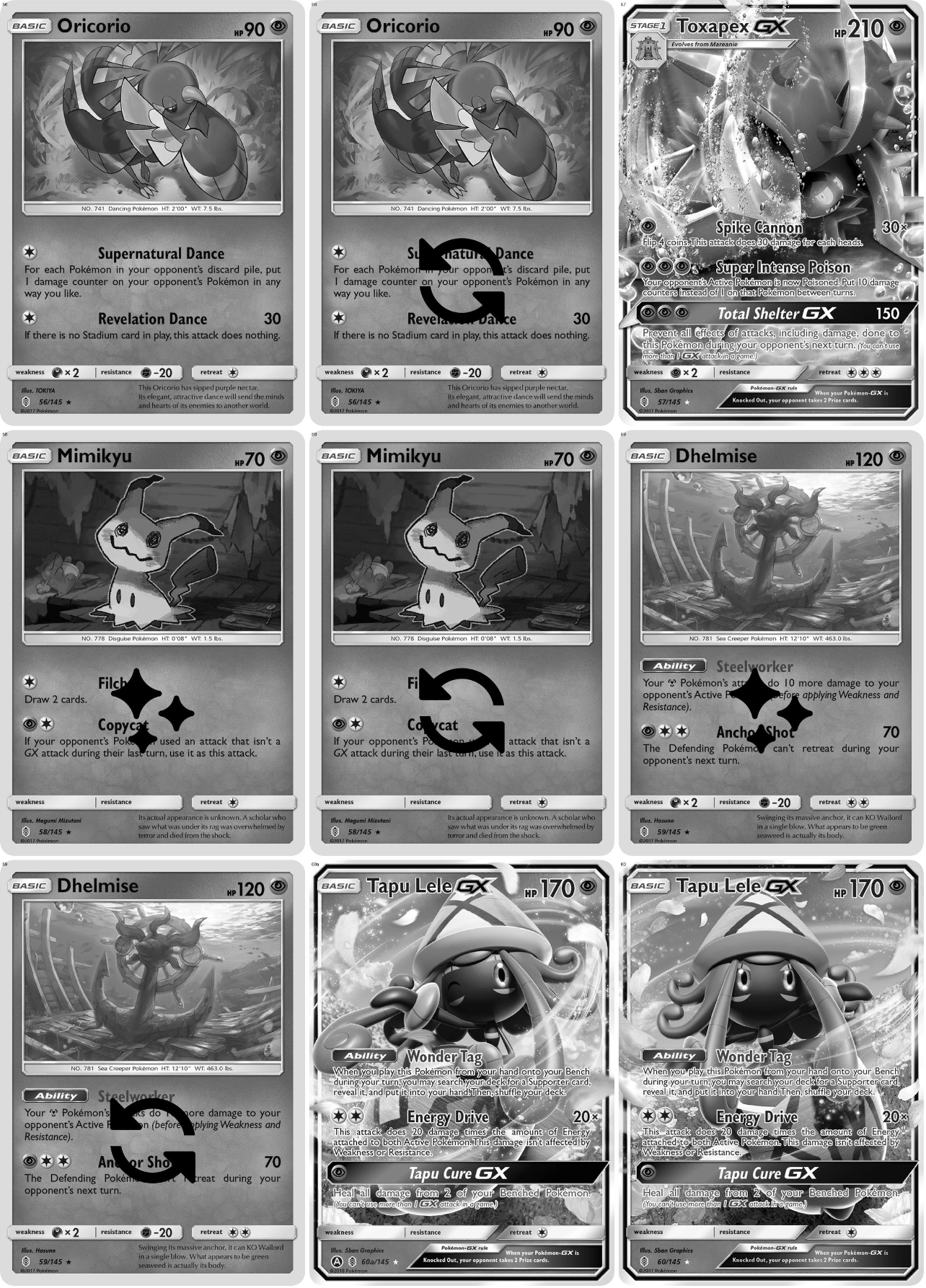 Sun & Moon: Guardians Rising Printable Master and Complete Set Binder Placeholders  + Checklist (Digital Download)