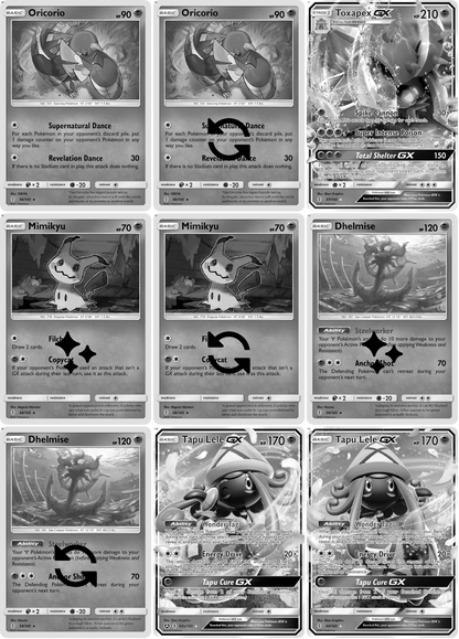 Sun & Moon: Guardians Rising Printable Master and Complete Set Binder Placeholders  + Checklist (Digital Download)