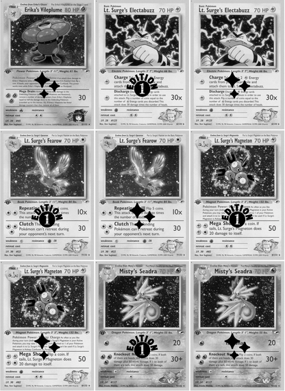 Gym: Heroes Printable Master Set Binder Placeholders + Checklist (Digital Download)