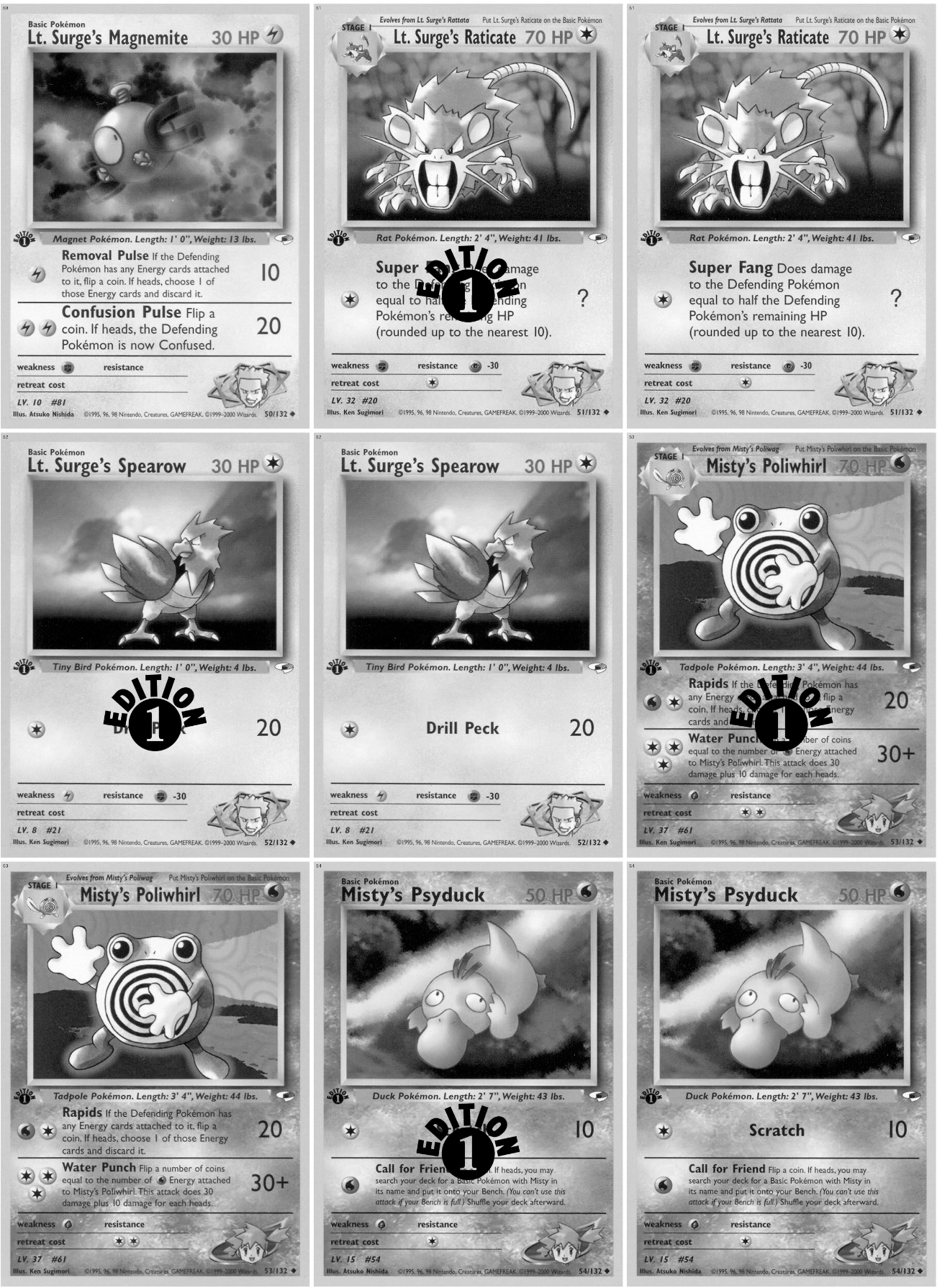 Gym: Heroes Printable Master Set Binder Placeholders + Checklist (Digital Download)