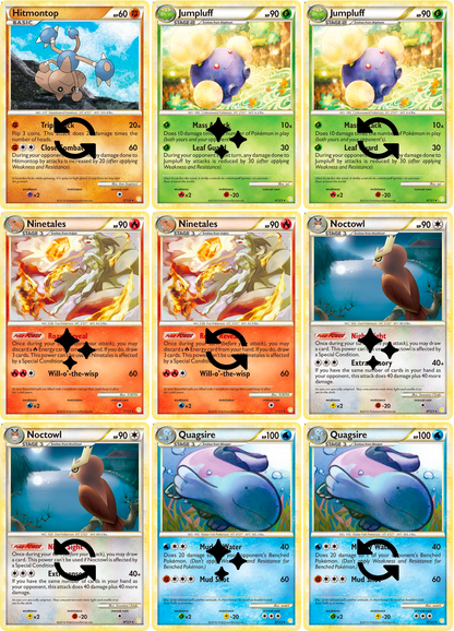 HeartGold & SoulSilver: Base Set Printable Master and Complete Set Binder Placeholders + Checklist (Digital Download)