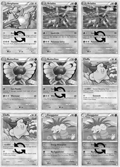 HeartGold & SoulSilver: Base Set Printable Master and Complete Set Binder Placeholders + Checklist (Digital Download)