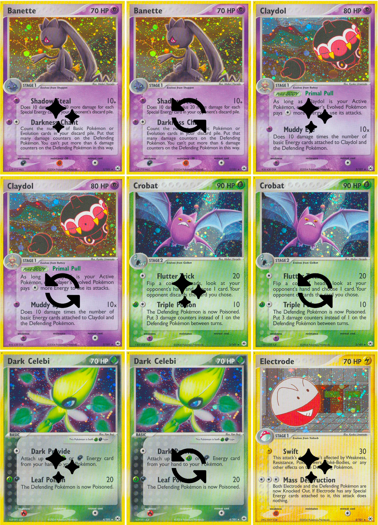 EX: Hidden Legends Printable Master and Complete Set Binder Placeholders + Checklist (Digital Download)