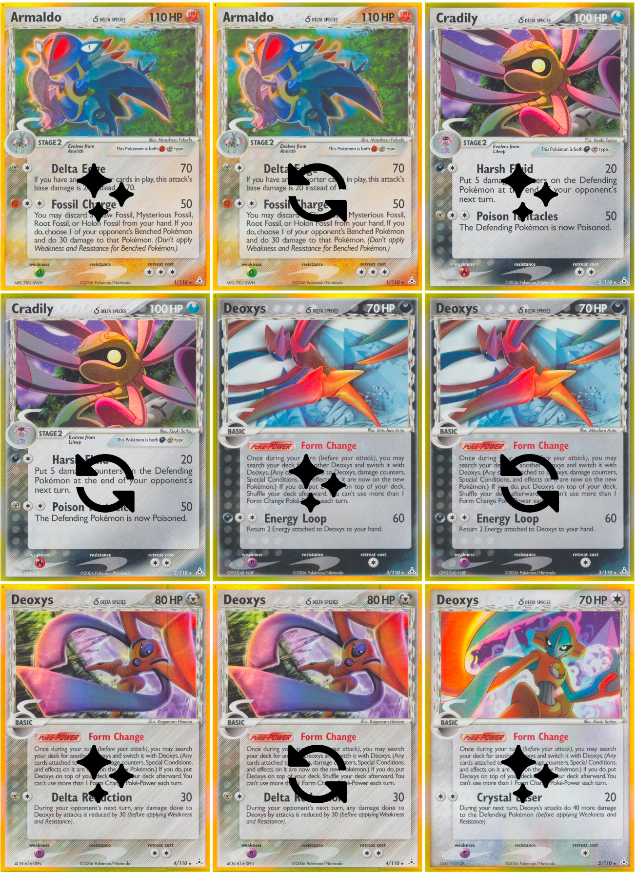 EX: Holon Phantoms Printable Master and Complete Set Binder Placeholders + Checklist (Digital Download)