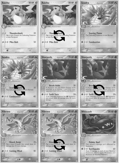 EX: Holon Phantoms Printable Master and Complete Set Binder Placeholders + Checklist (Digital Download)