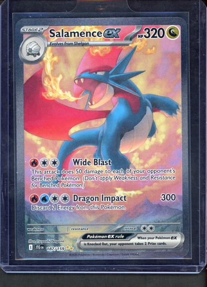 187/159 - Salamence ex – Journey Together – Special Illustration Rare
