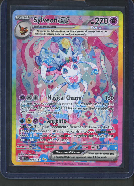 156/131 - Sylveon ex – Prismatic Evolutions – Special Illustration Rare
