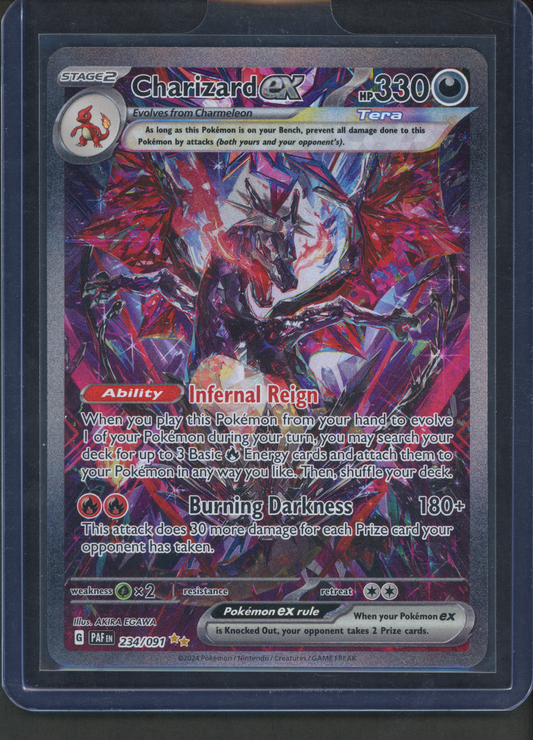 234/091 - Charizard ex – Paldean Fates – Special Illustration Rare