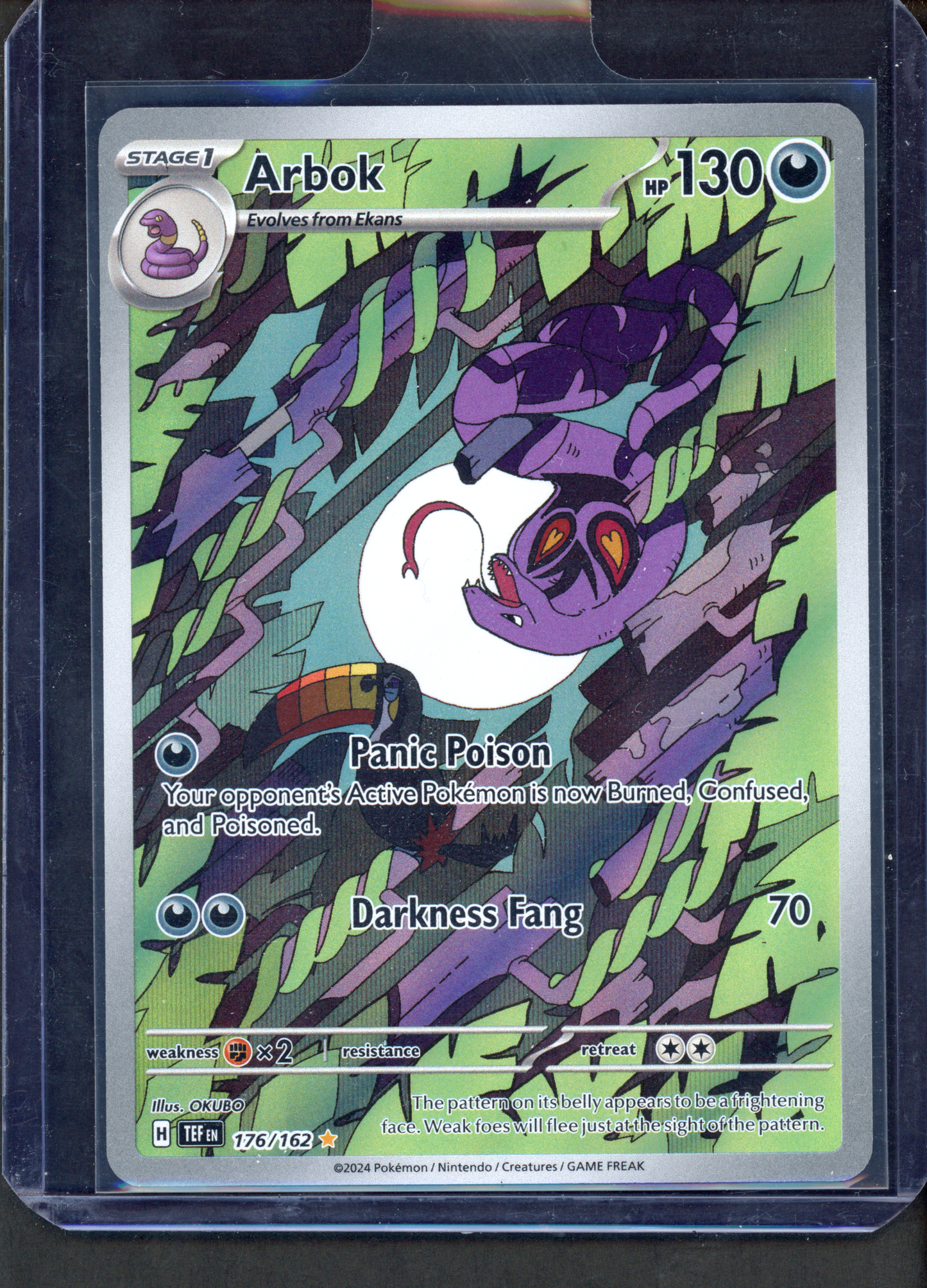 176/162 - Arbok – Temporal Forces – Illustration Rare