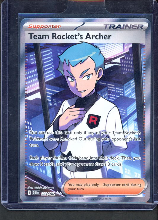 223/182 - Team Rocket's Archer – Destined Rivals – Ultra Rare