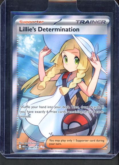 169/132 - Lillie's Determination – Mega Evolution – Ultra Rare
