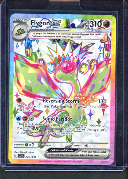 222/191 - Flygon ex – Surging Sparks – Ultra Rare