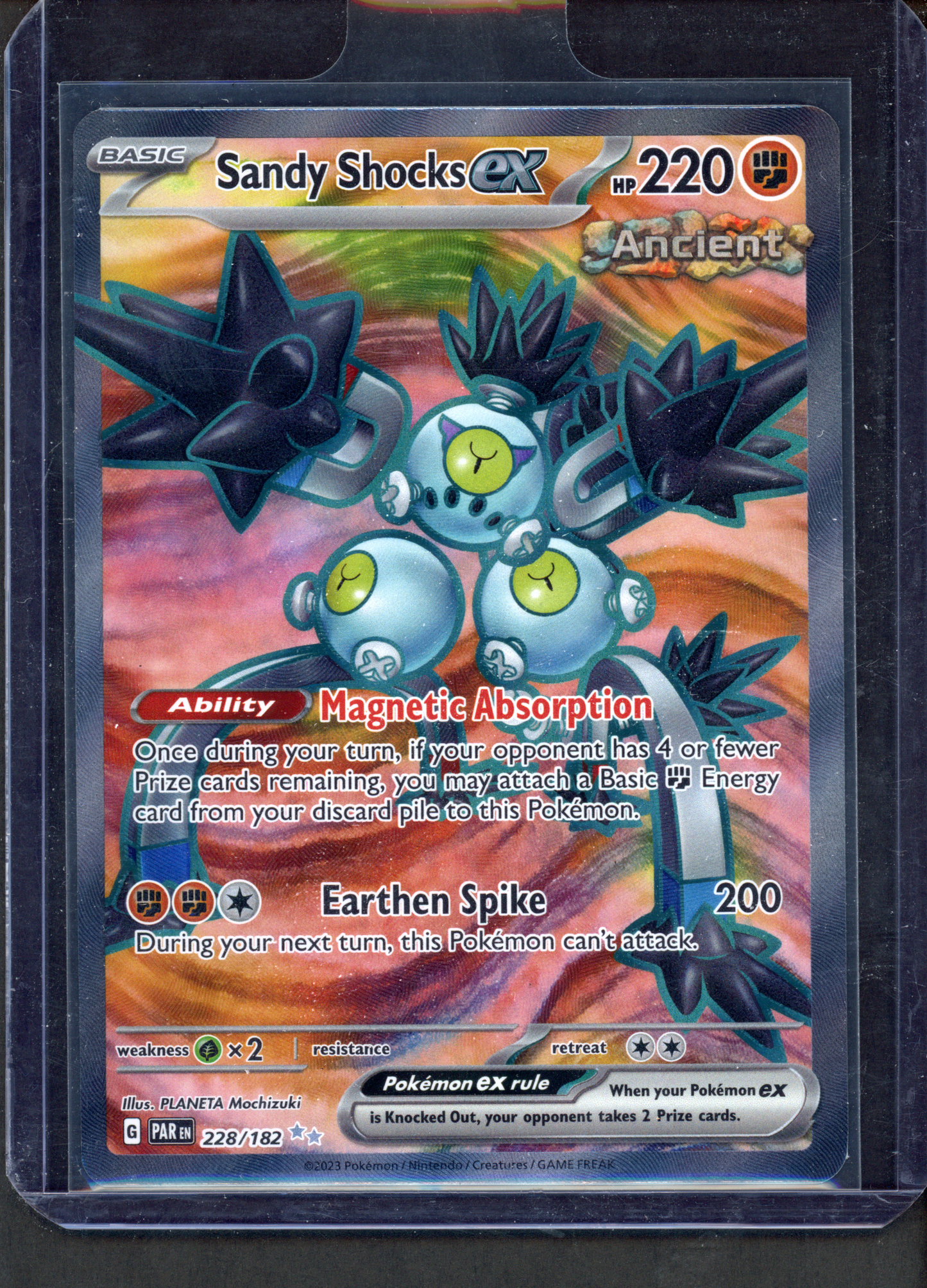228/182 - Sandy Shocks ex – Paradox Rift – Ultra Rare