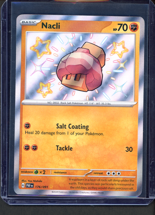 176/091 - Nacli – Paldean Fates – Shiny Rare