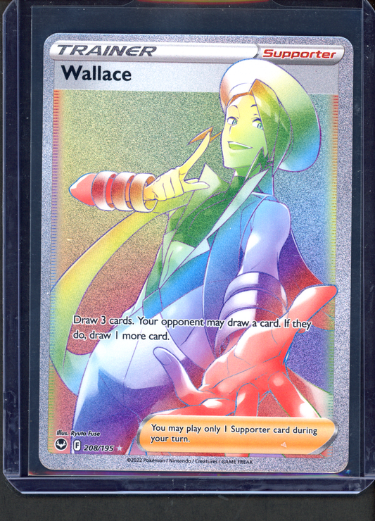 208/195 - Wallace – Silver Tempest – Rare Rainbow