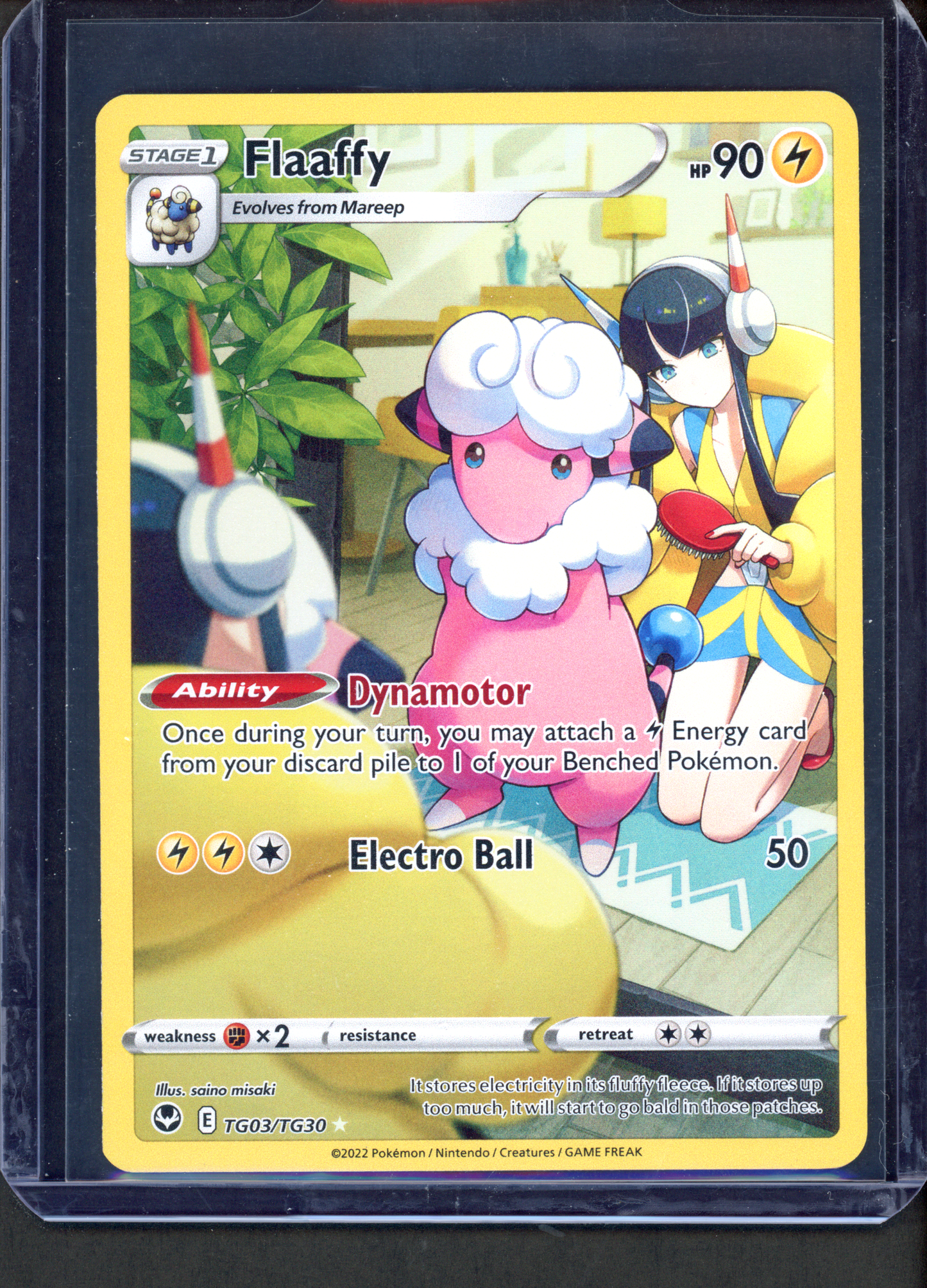 TG03/030 - Flaaffy – Silver Tempest Trainer Gallery – Trainer Gallery Rare Holo