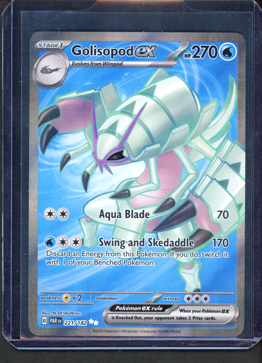 221/182 - Golisopod ex – Paradox Rift – Ultra Rare