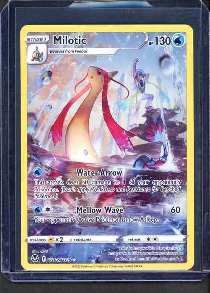 TG02/030 - Milotic – Silver Tempest Trainer Gallery – Trainer Gallery Rare Holo