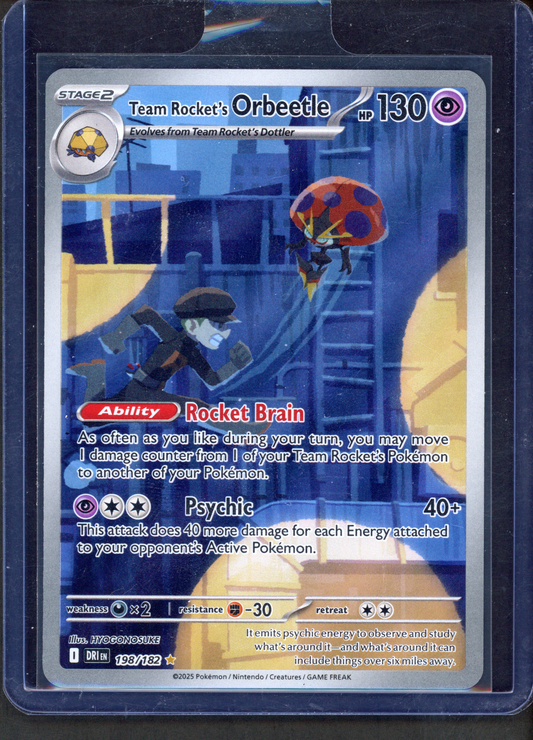 198/182 - Team Rocket's Orbeetle – Destined Rivals – Illustration Rare