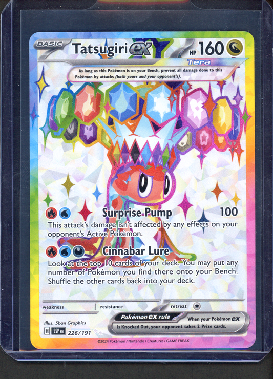 226/191 - Tatsugiri ex – Surging Sparks – Ultra Rare