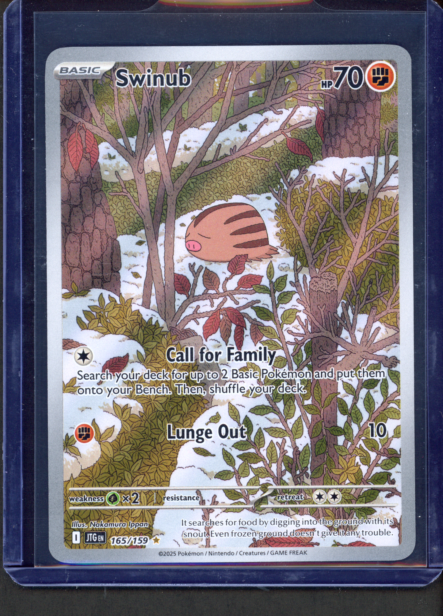 165/159 - Swinub – Journey Together – Illustration Rare