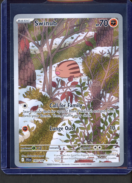 165/159 - Swinub – Journey Together – Illustration Rare