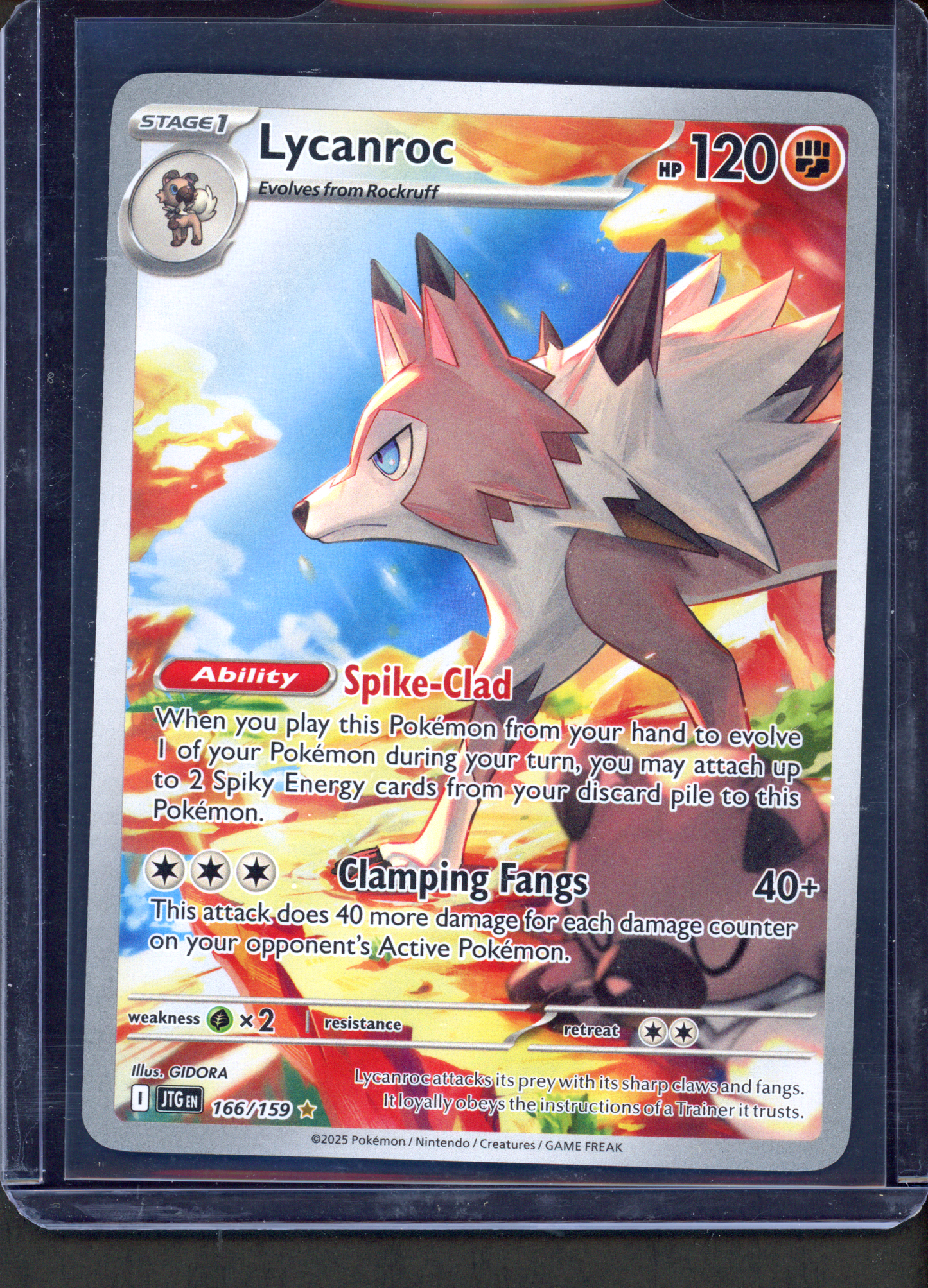 166/159 - Lycanroc – Journey Together – Illustration Rare