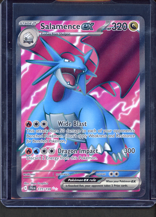 177/159 - Salamence ex – Journey Together – Ultra Rare