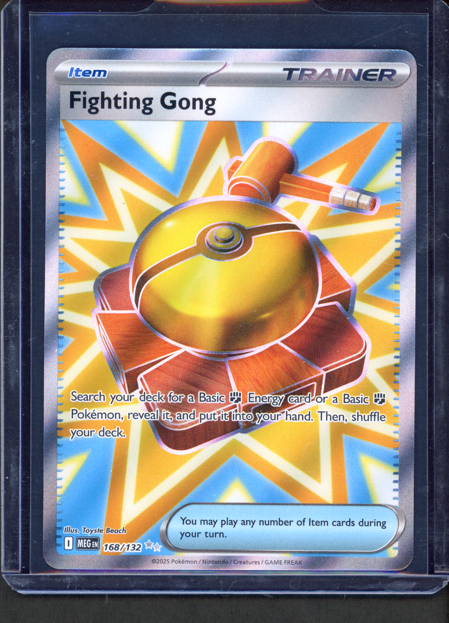 168/132 - Fighting Gong – Mega Evolution – Ultra Rare