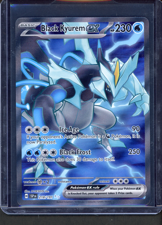 218/191 - Black Kyurem ex – Surging Sparks – Ultra Rare