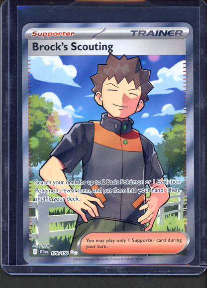 179/159 - Brock's Scouting – Journey Together – Ultra Rare