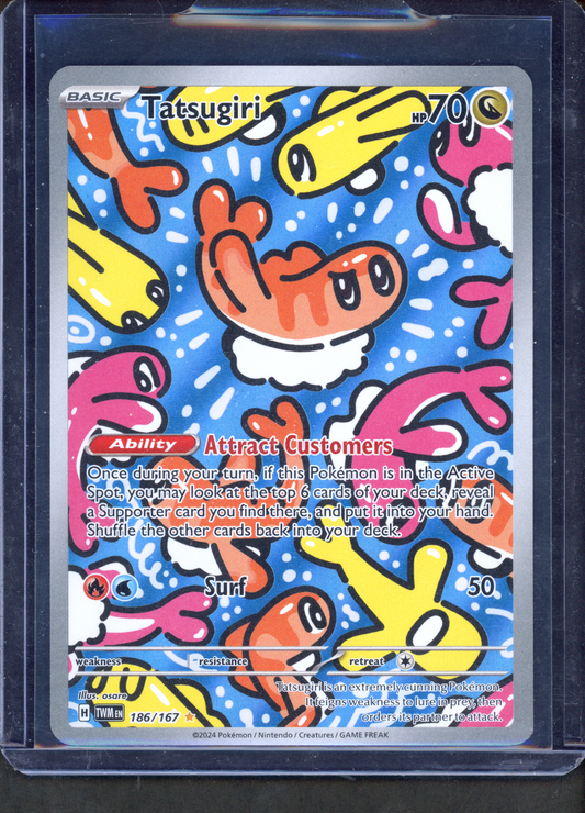 186/167 - Tatsugiri – Twilight Masquerade – Illustration Rare