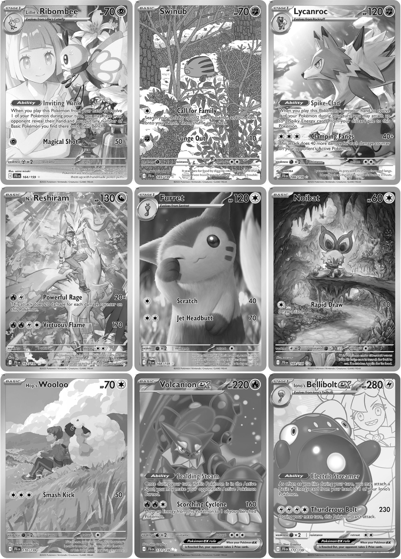 Scarlet & Violet: Journey Together Printable Master and Complete Set Binder Placeholders + Checklist (Digital Download)