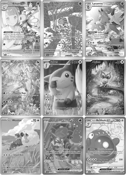 Scarlet & Violet: Journey Together Printable Master and Complete Set Binder Placeholders + Checklist (Digital Download)